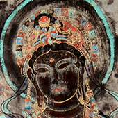 双身菩薩1985窟壁画模写